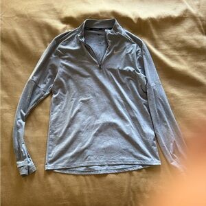 Nike Dri-FIT Gray Quarter Zip Pullover